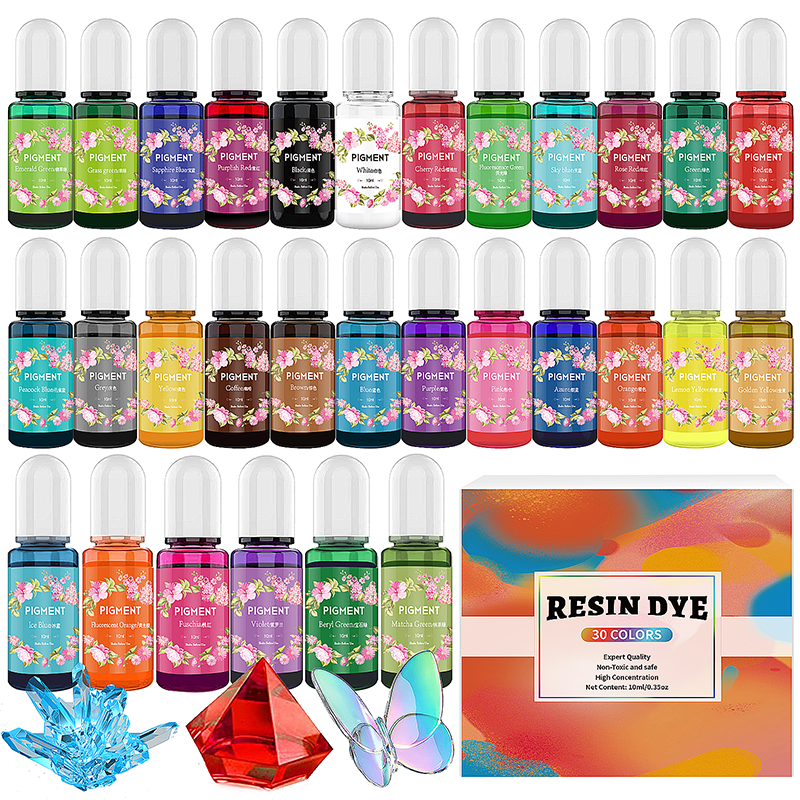 Resin Art Acrylic - Epoxy Resin Pigment Kits Candle Dye