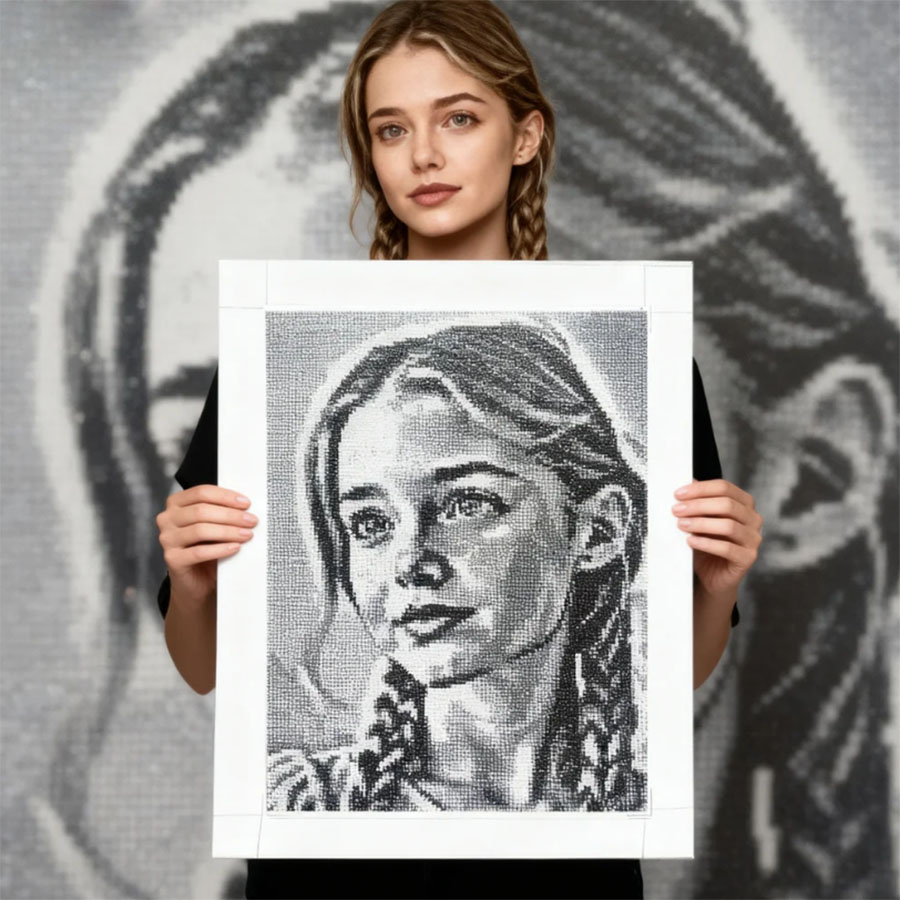 Resin Art Unique Ideas - Personalized Photo Diamond Painting Kit DIY