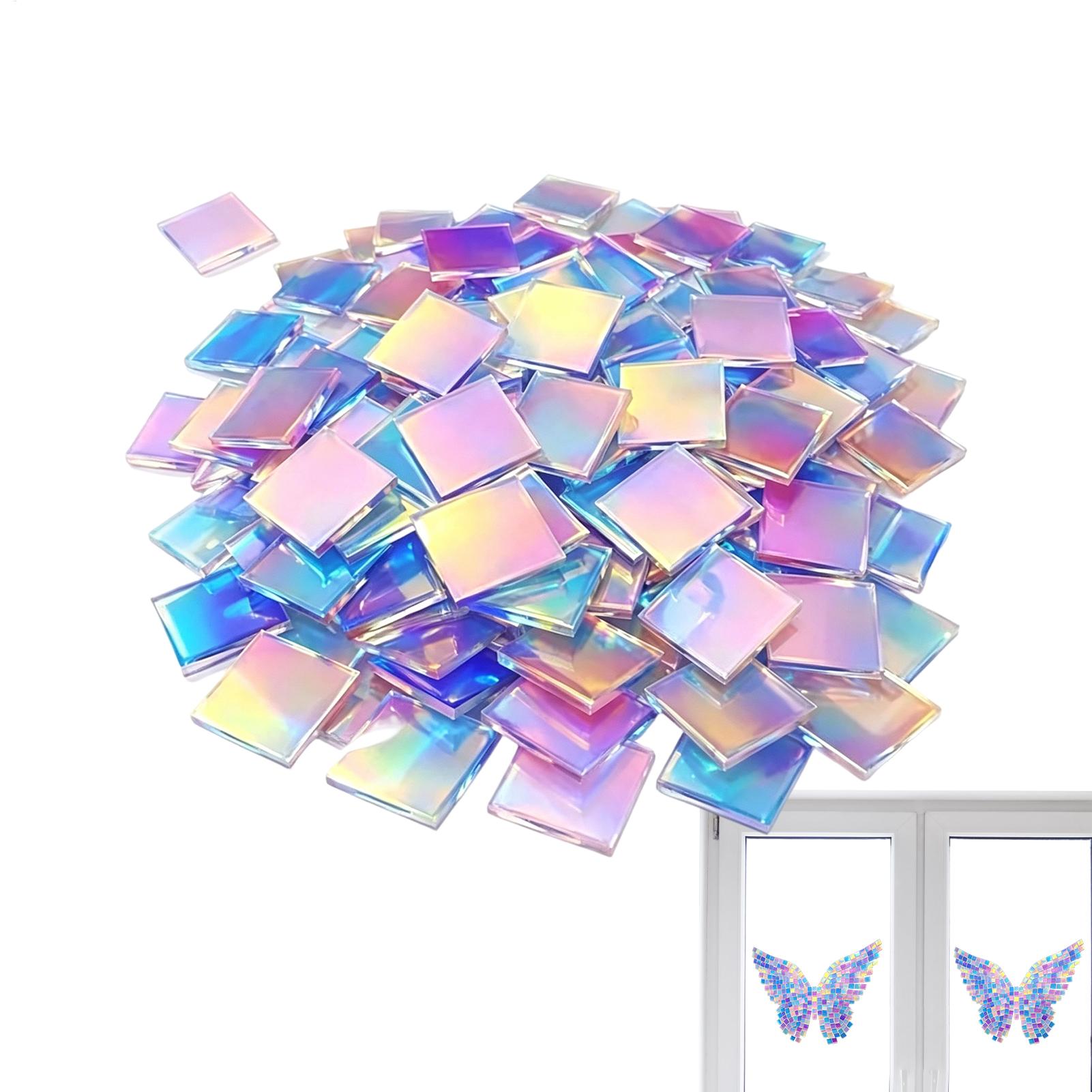 Resin Art Acrylic - Mini Acrylic Squares 100 Pieces Double-sided