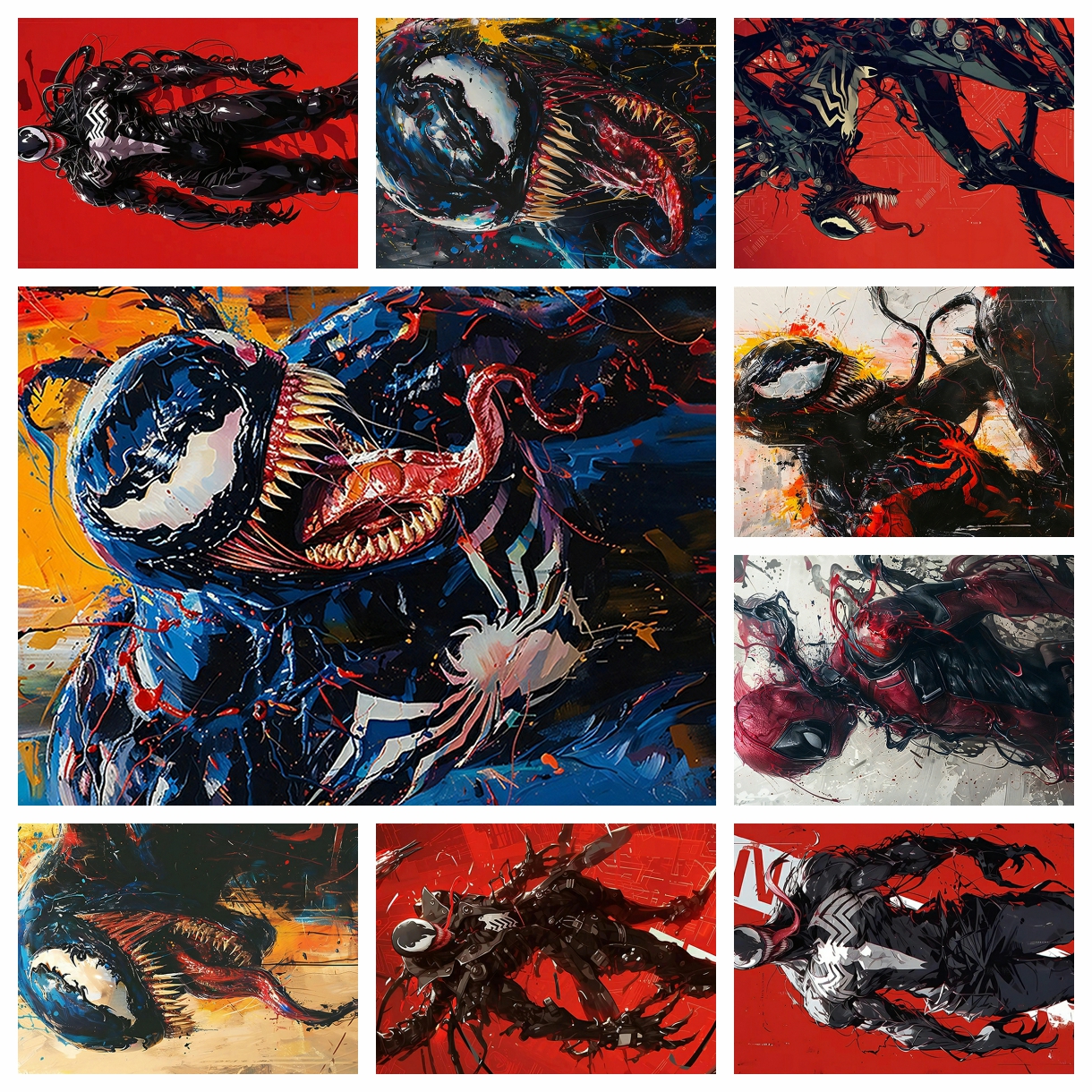 Anime Marvel venom spider-man  – обзор и цена Resin Art Supplies