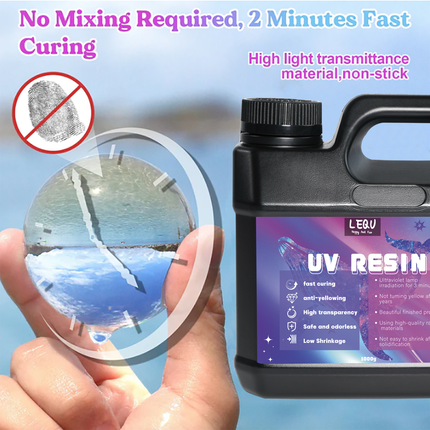 Bulk UV Resin Crystal Clear La – обзор и цена Resin Art Epoxy