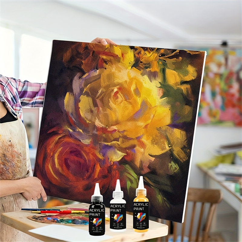 Acrylic Paint Set 6 Colors 50m – обзор и цена Resin Art Acrylic