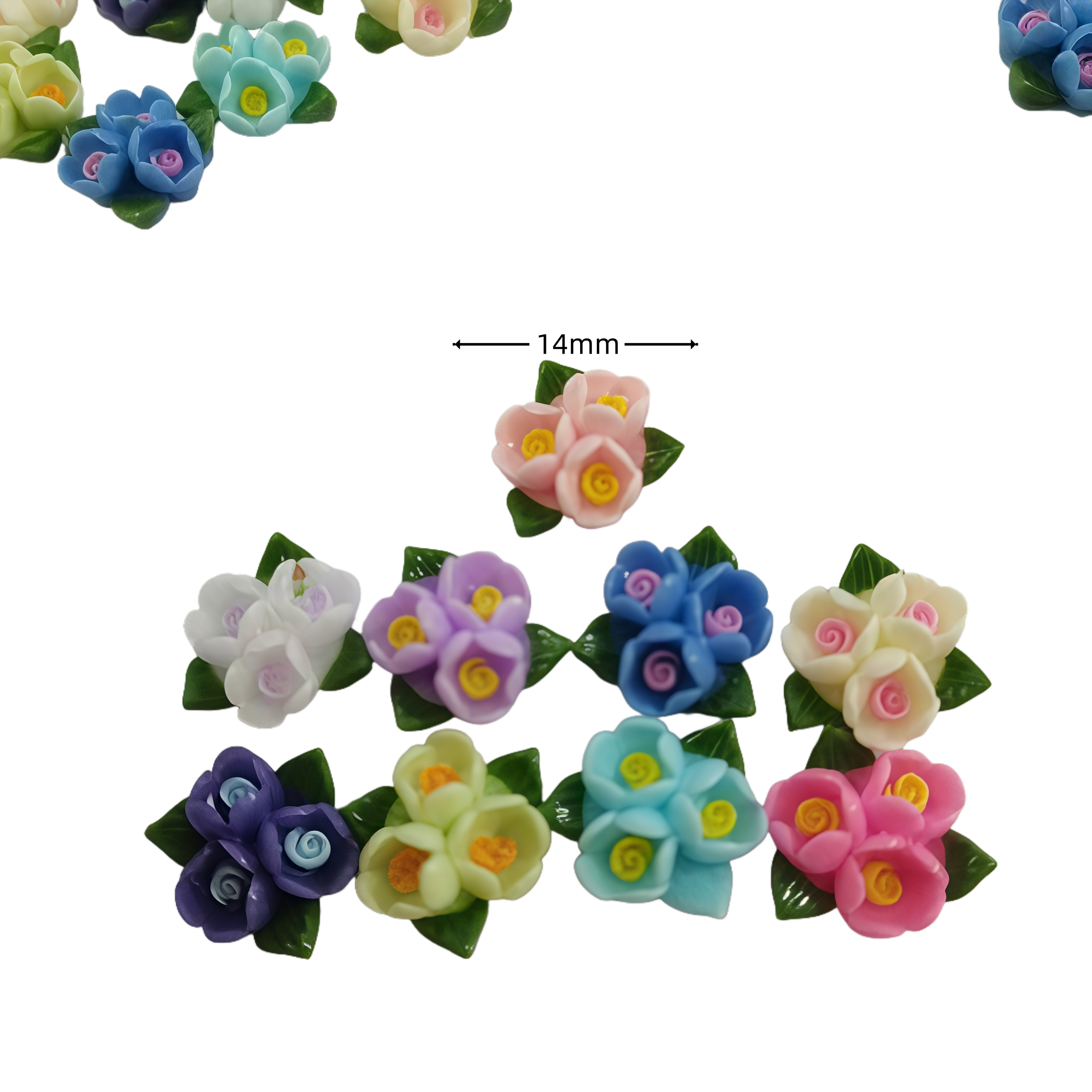 20/50pcs Mixed Resin Mini Colo – обзор и цена Resin Art With Rose