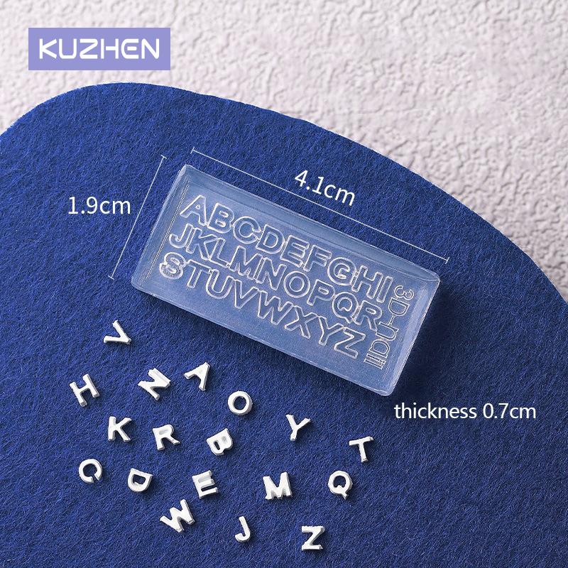 A-Z Letters Nail Art Silicone  – обзор и цена Resin Art Zone