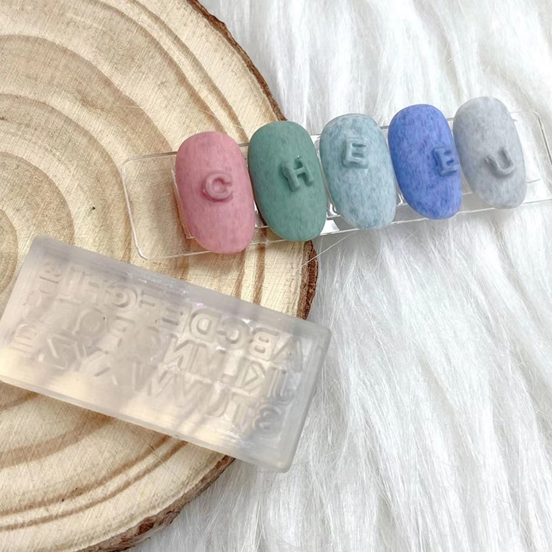 A-Z Letters Nail Art Silicone  – обзор и цена Resin Art Zone