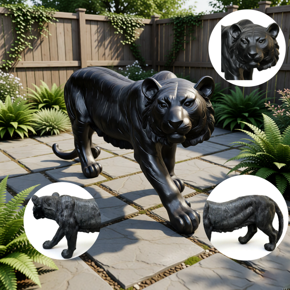 Black Tiger Resin Statue 15.75 – обзор и цена Resin Art Unique Ideas
