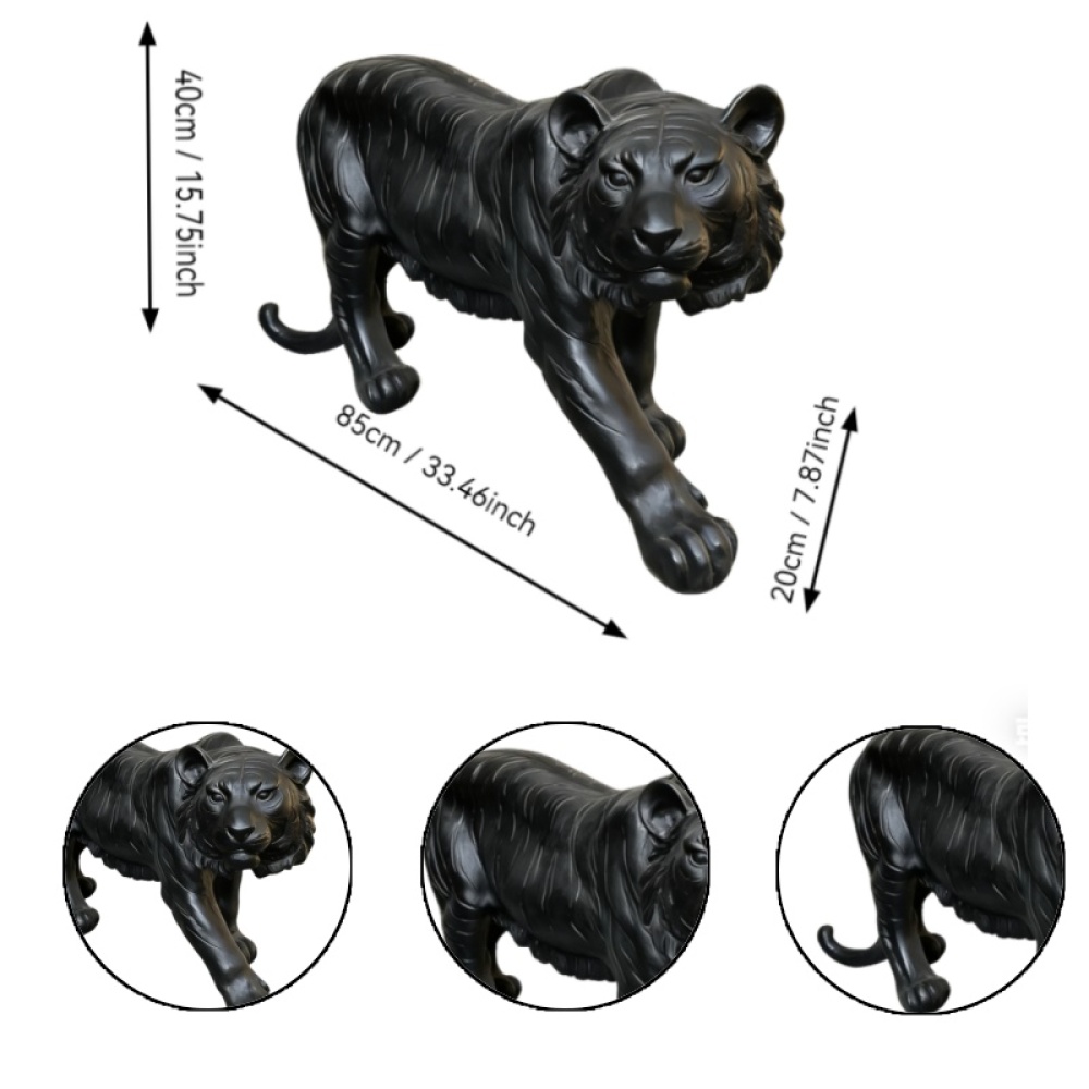 Black Tiger Resin Statue 15.75 – обзор и цена Resin Art Unique Ideas