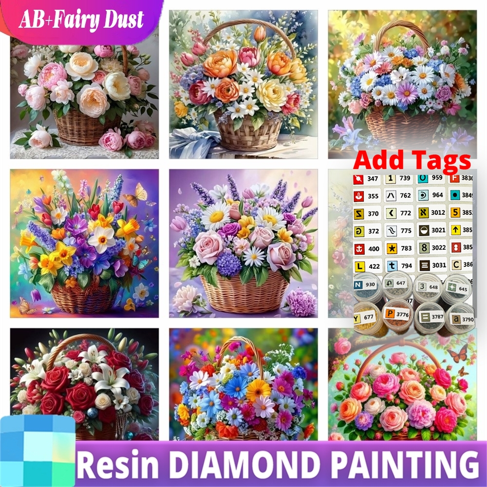Resin Fairy Dust AB Diamond Pa – обзор и цена Resin Art With Rose