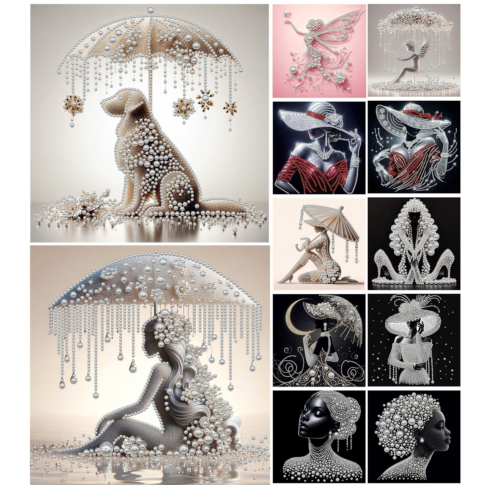 Elegant Lady Full 5D DIY Pearl – обзор и цена Resin Art Ideas With Pictures