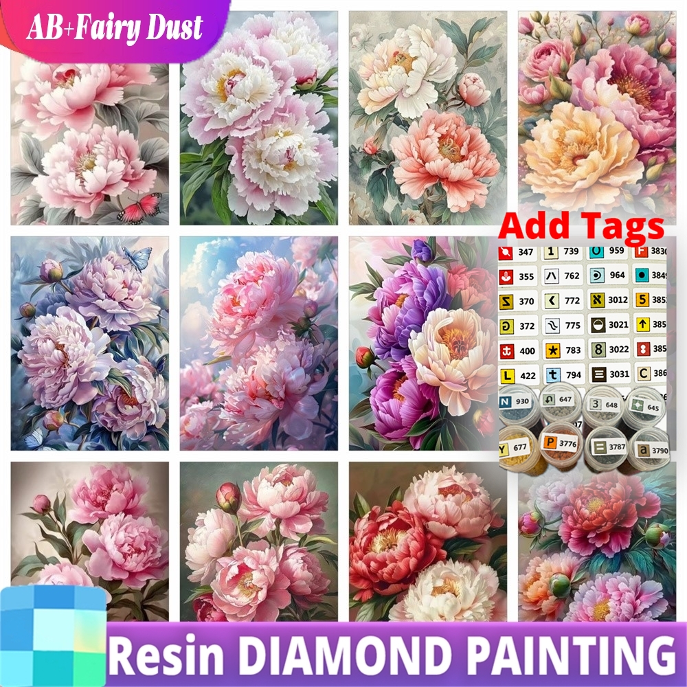 Resin Fairy Dust AB Diamond Pa – обзор и цена Resin Art With Rose