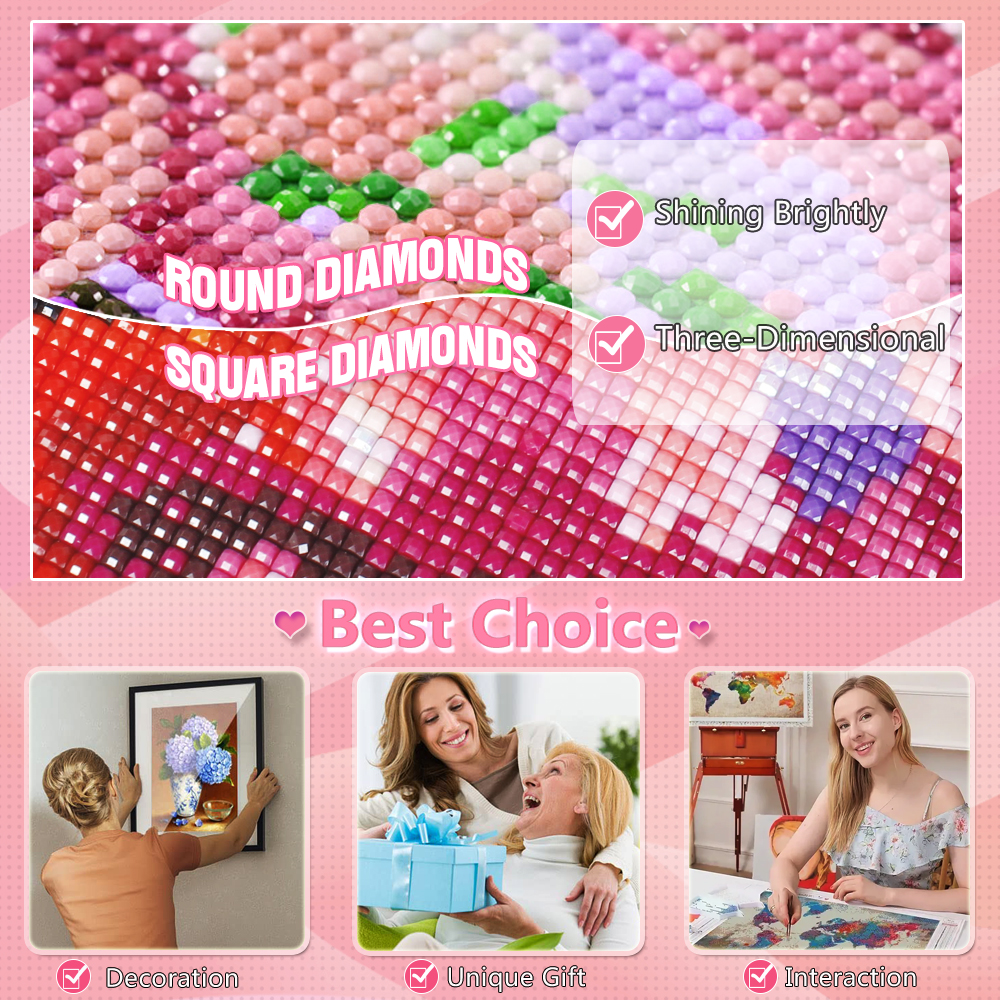 HUACAN Diamond Mosaic News 202 – обзор и цена Resin Art With Rose