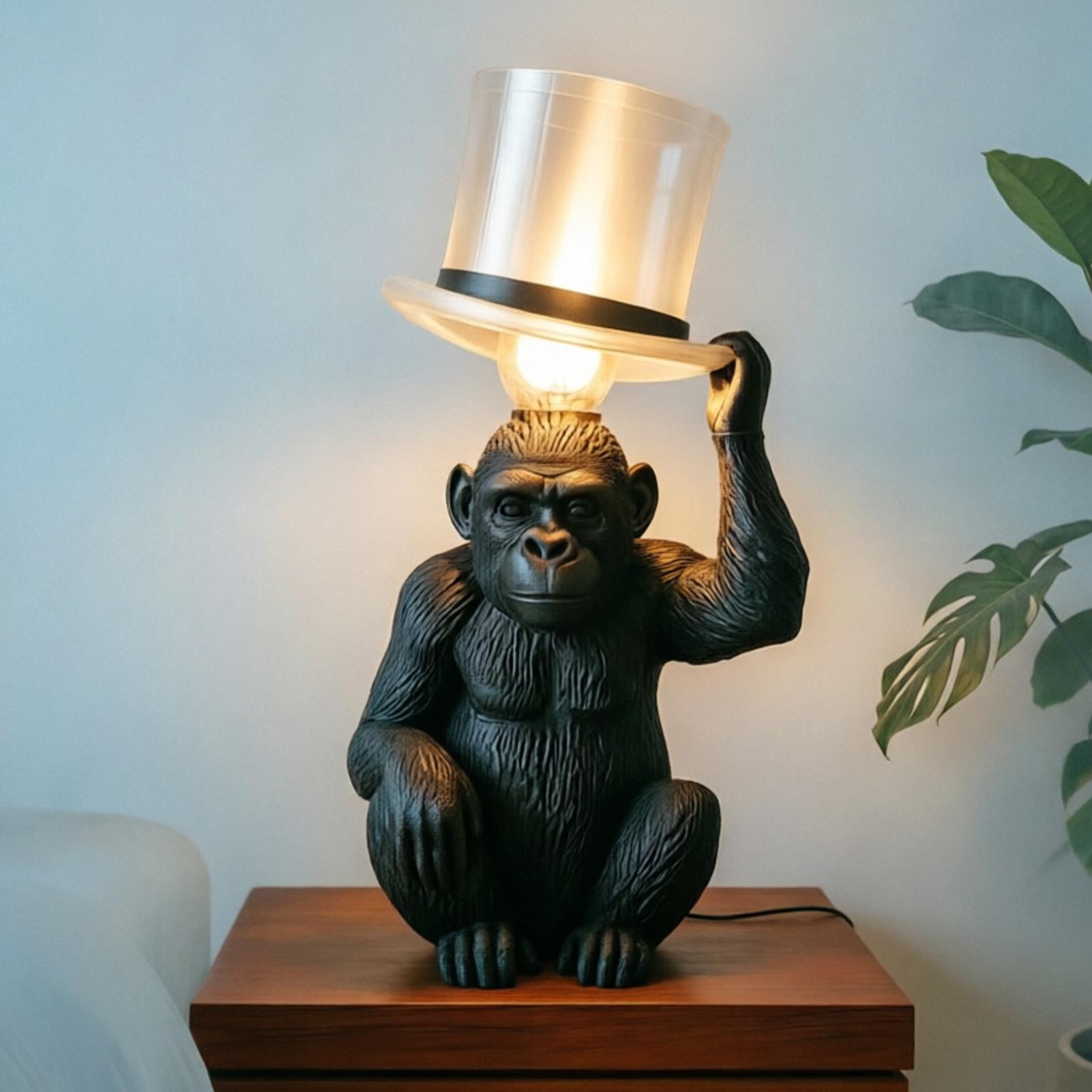 Monkey Lamp Top Hat Monkey Res – обзор и цена Resin Art Coffee Table
