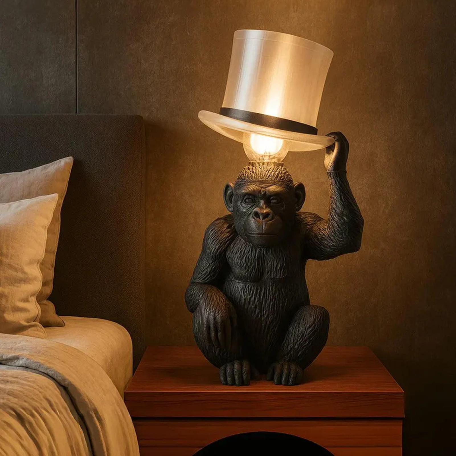 Monkey Lamp Top Hat Monkey Res – обзор и цена Resin Art Coffee Table