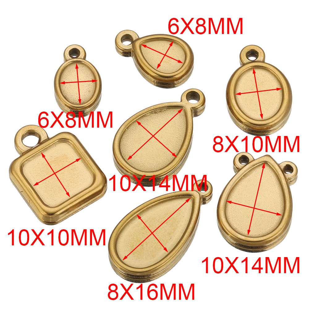 5pcs Stainless Steel Square Dr – обзор и цена Resin Art Supplies