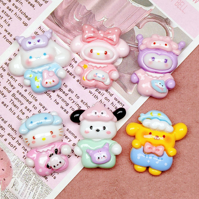 10 Pcs New Mini Kawaii Cartoon – обзор и цена Resin Art Workshop