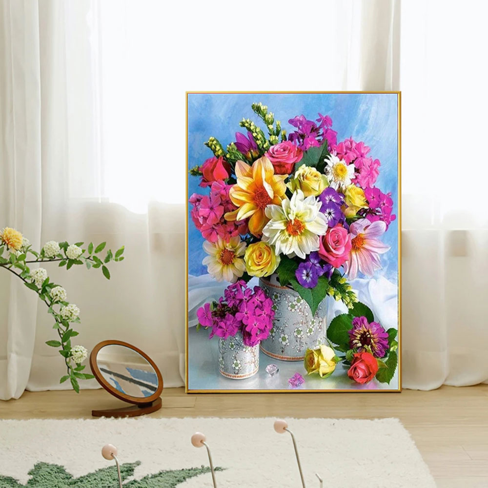 Full Diamond Mosaic Flower 5D  – обзор и цена Resin Art With Rose