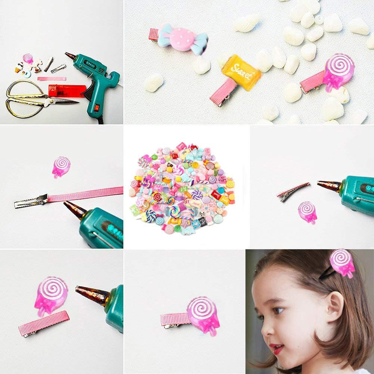 30pcs Random Candy Slime Charm – обзор и цена Resin Art Supplies