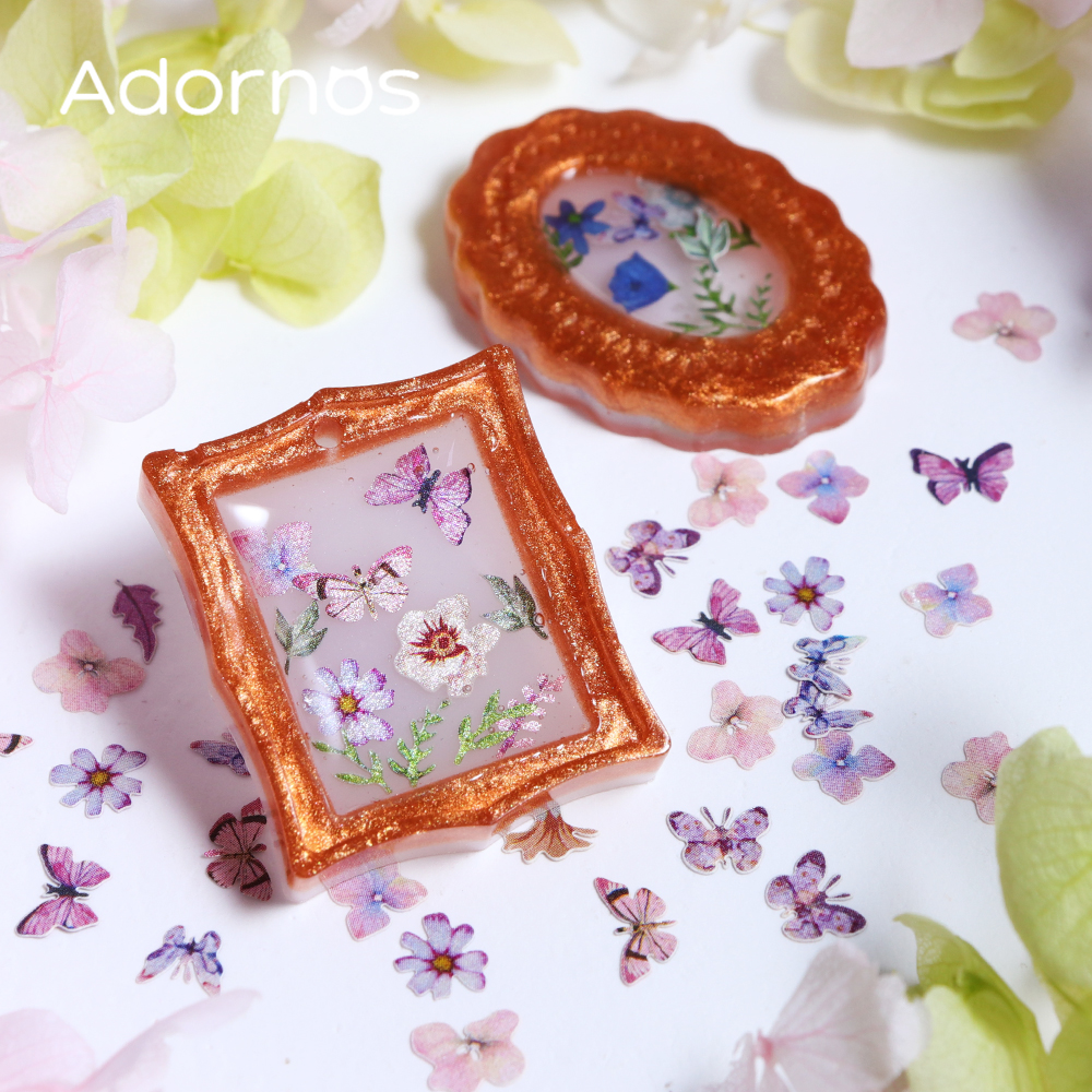 180pcs/box Wood Pulp Flowers C – обзор и цена Resin Art Workshop