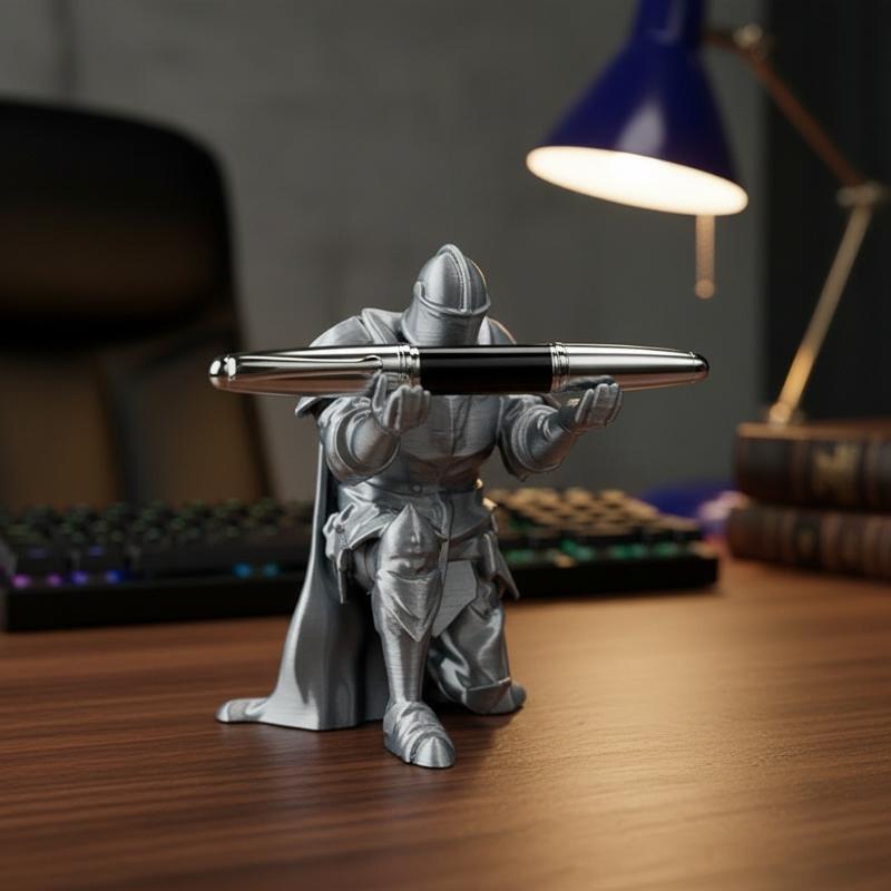 Knight Pen Holder Resin Mediev – обзор и цена Resin Art Workshop