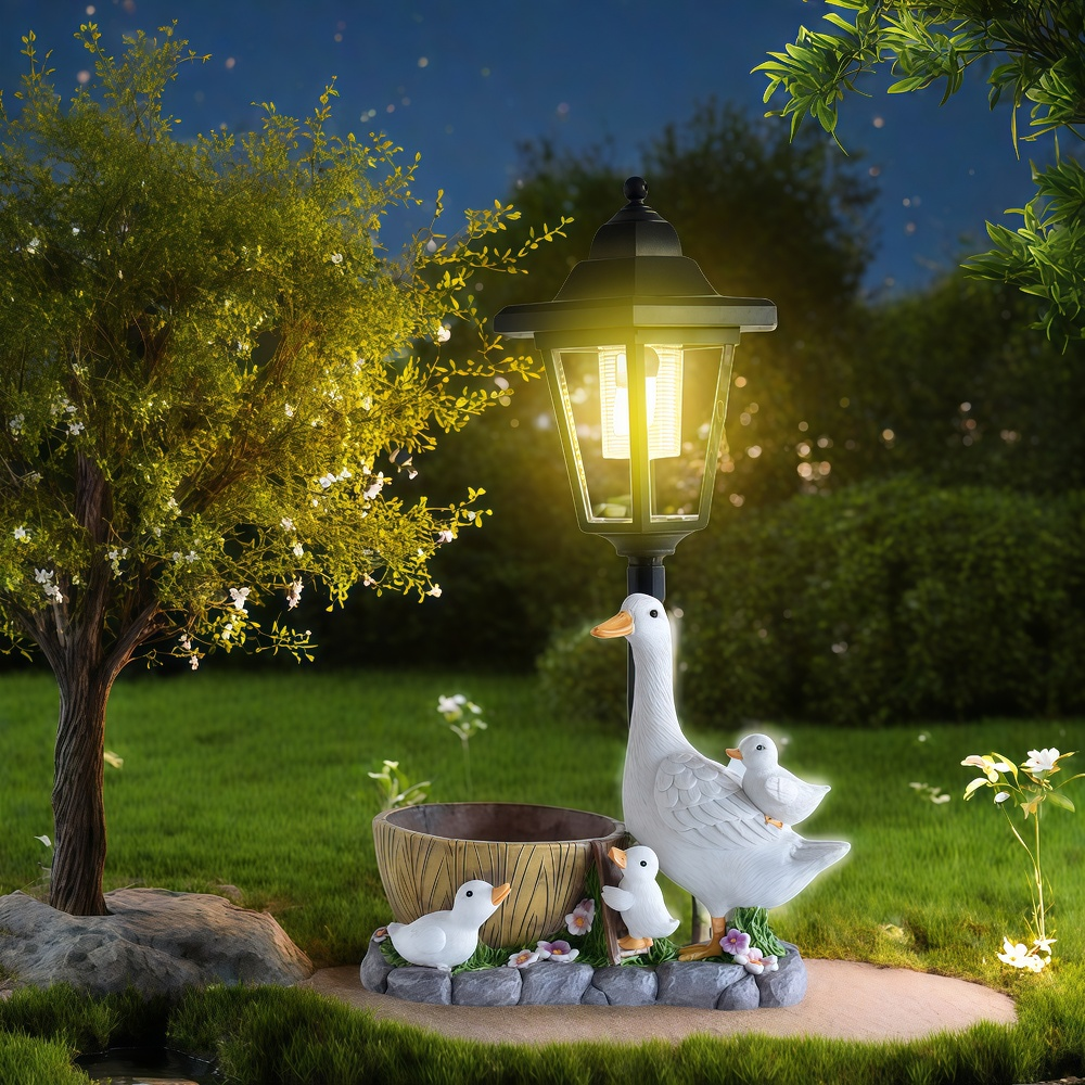 Solar Duck Night Light Garden  – обзор и цена Resin Art Supplies