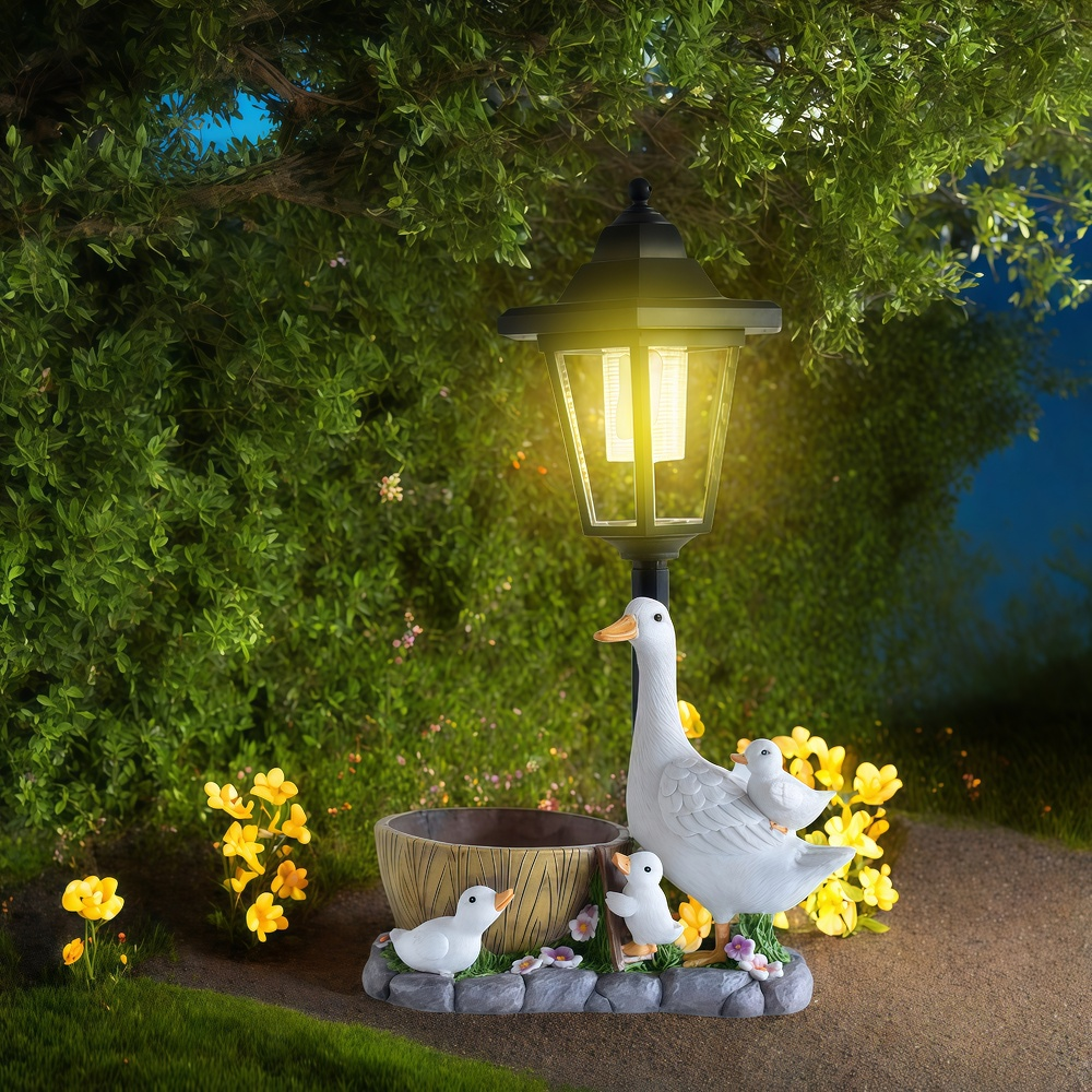 Solar Duck Night Light Garden  – обзор и цена Resin Art Supplies
