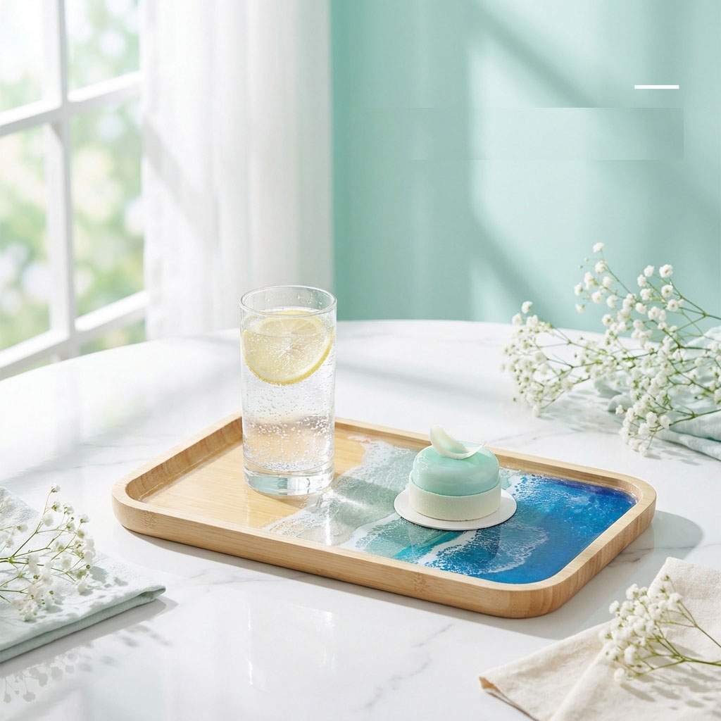 Epoxy Resin Ocean Art Decorati – обзор и цена Resin Art Coffee Table