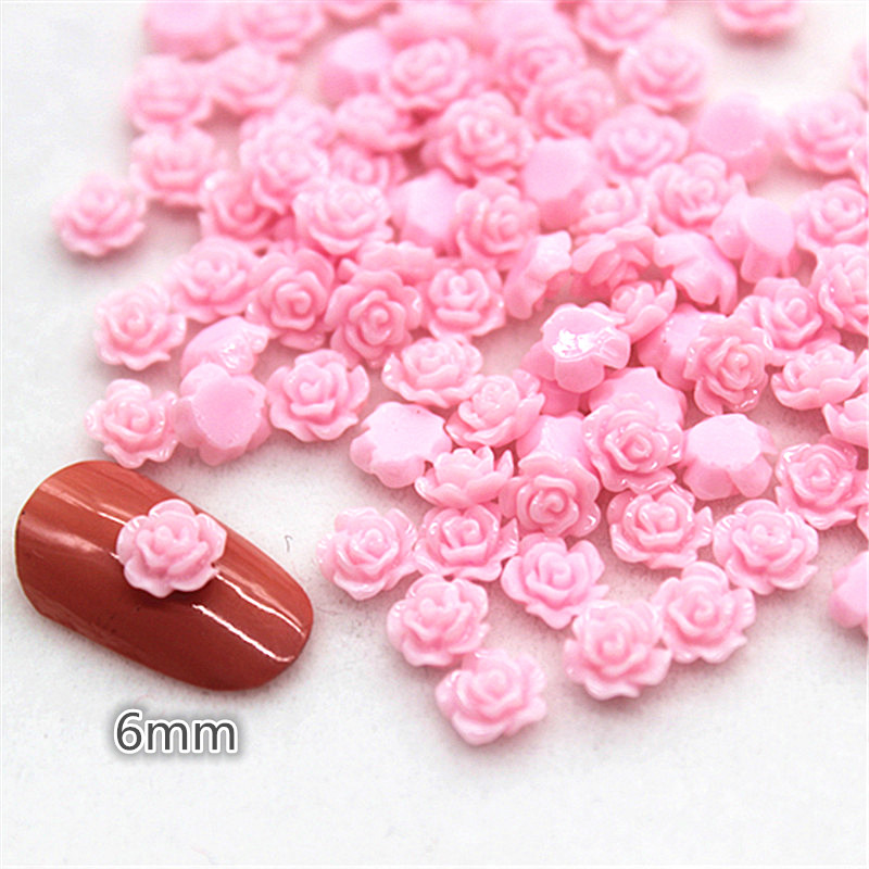 100pcs 6mm Resin Mini Rose Flo – обзор и цена Resin Art With Rose
