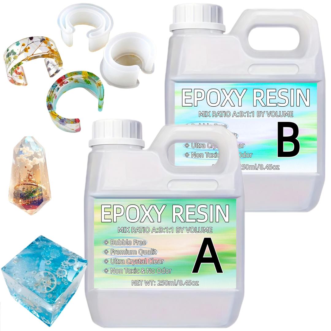 16.9oz Clear Epoxy Resin Kit C – обзор и цена Resin Art Epoxy
