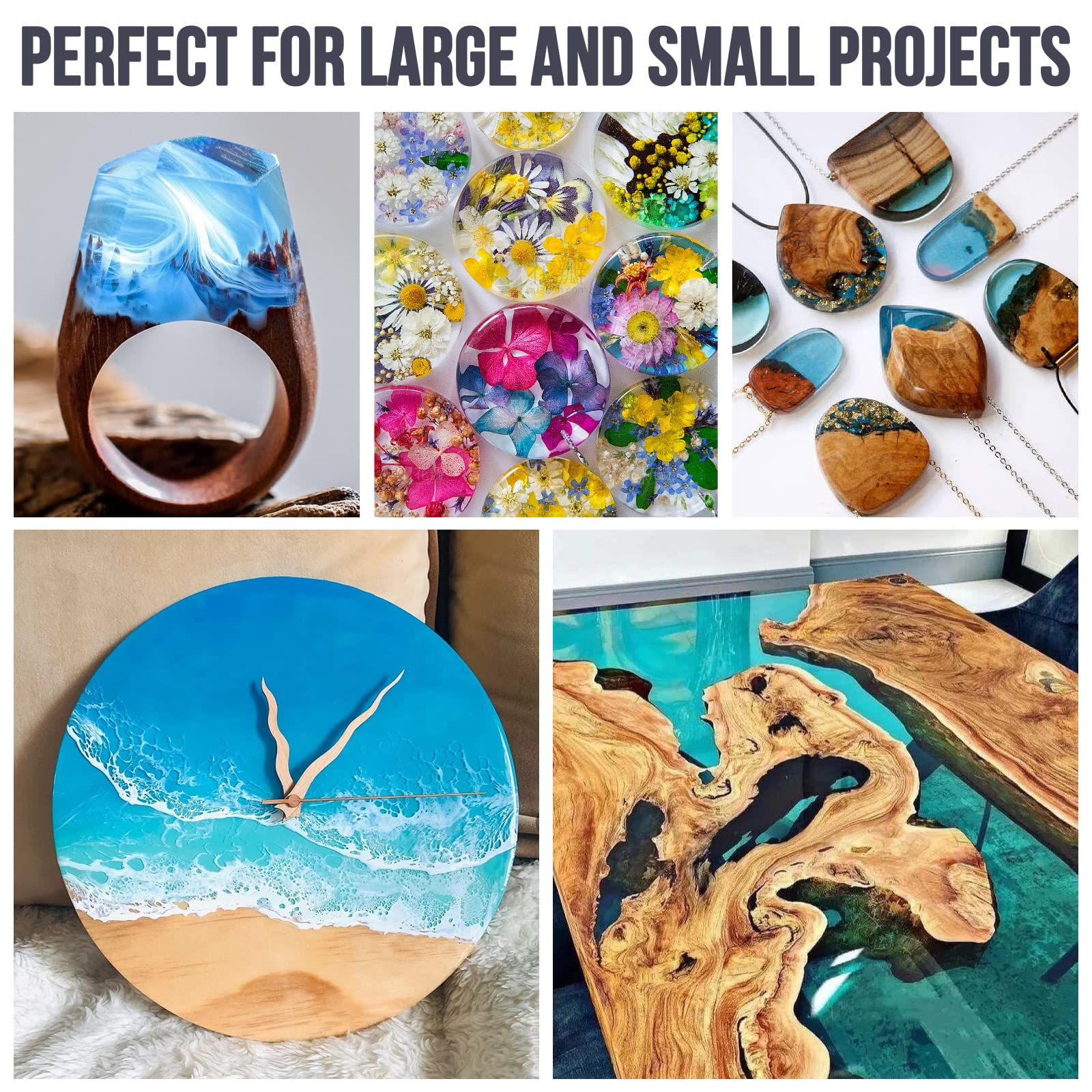 Epoxy Resin Kits Set, Art Kit  – обзор и цена Resin Art Workshop
