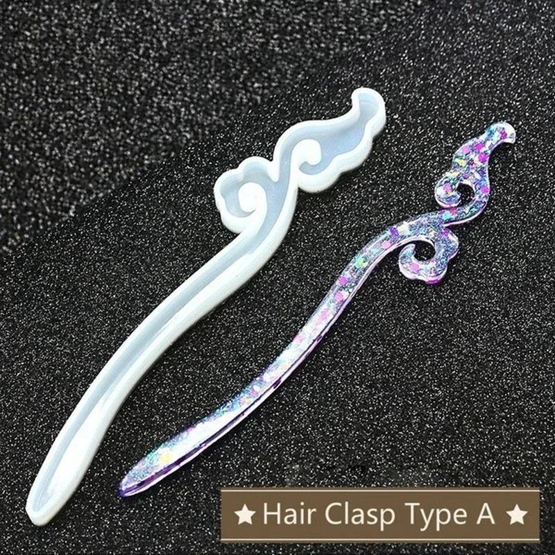 New Transparent Hairpin Silico – обзор и цена Resin Art Acrylic