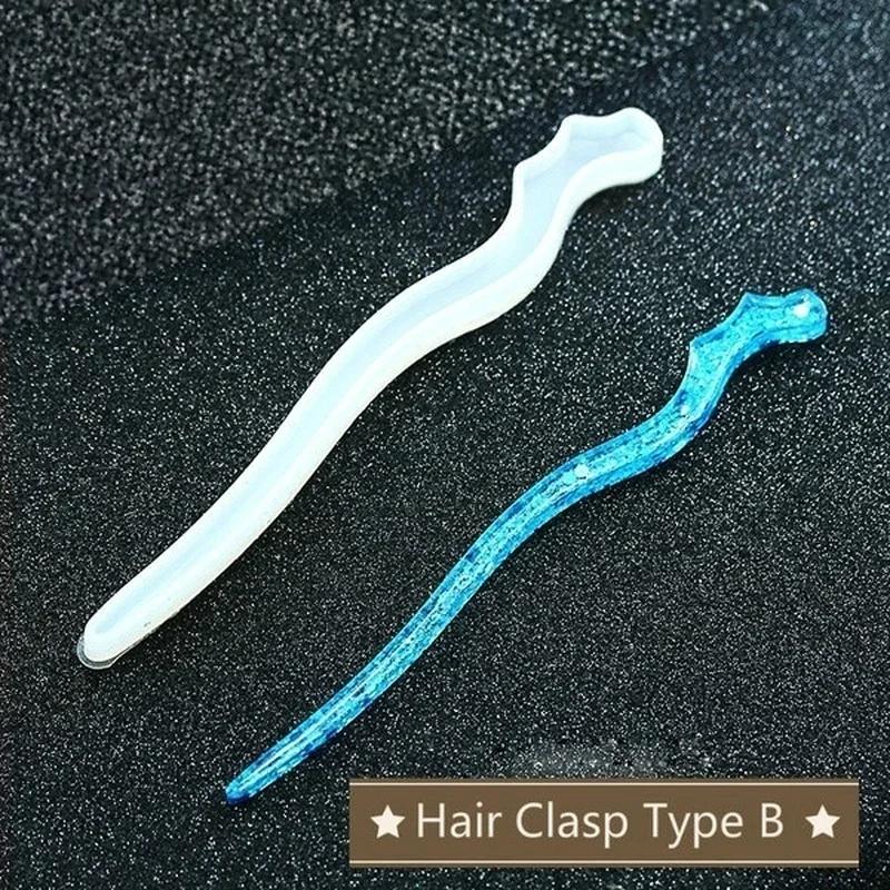 New Transparent Hairpin Silico – обзор и цена Resin Art Acrylic