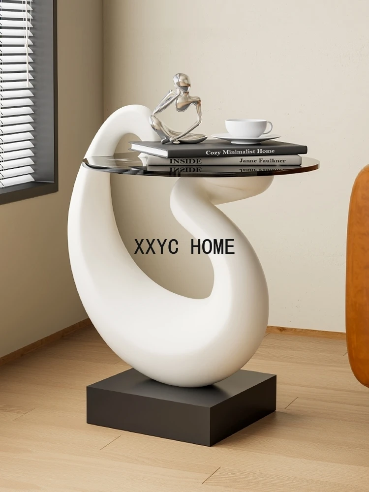 Creative White Swan Statue Hom – обзор и цена Resin Art Coffee Table