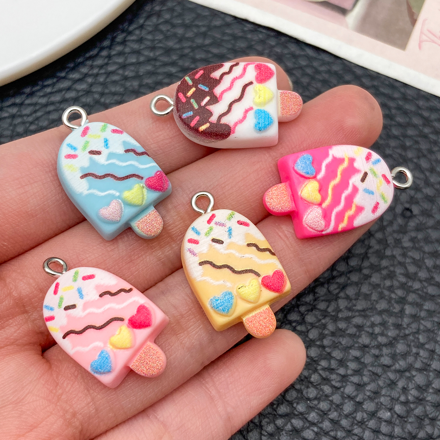 5/10pcs Cute Fashion Resin Acr – обзор и цена Resin Art Acrylic