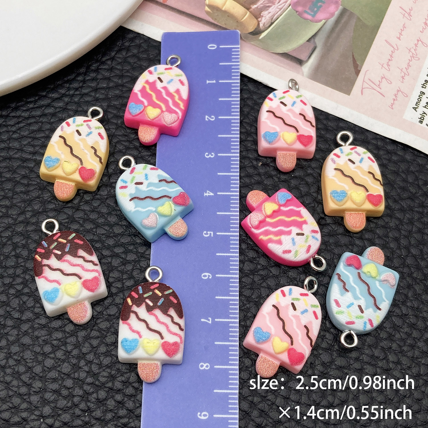 5/10pcs Cute Fashion Resin Acr – обзор и цена Resin Art Acrylic
