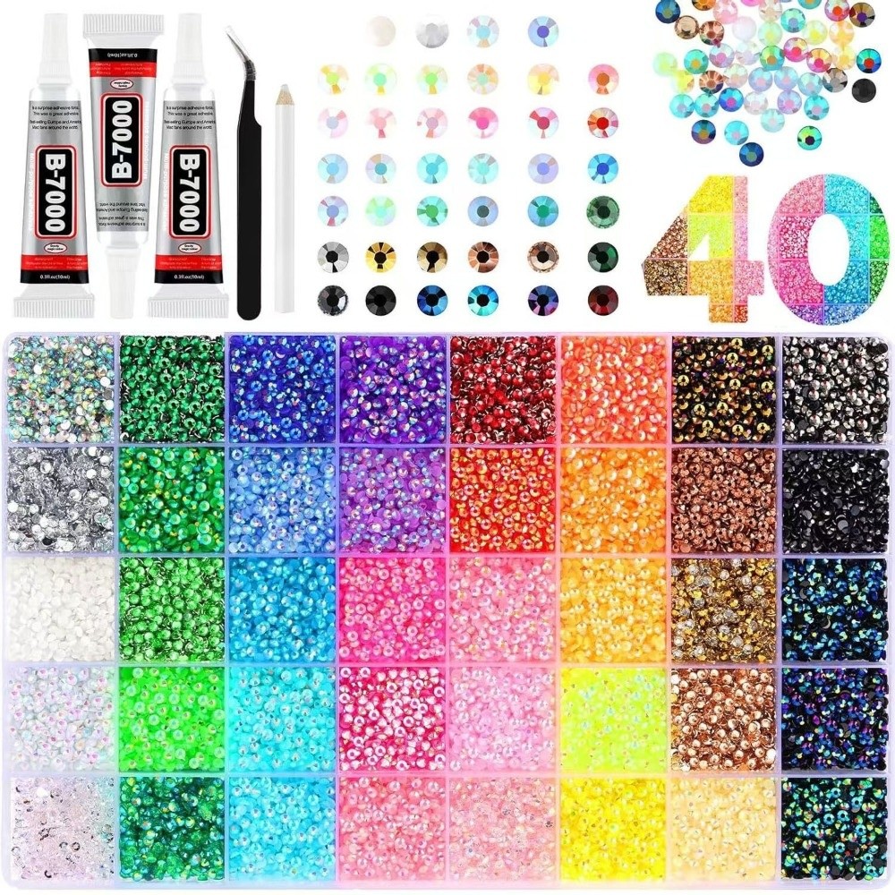 Hot Multicolor Resin Rhineston – обзор и цена Resin Art Workshop