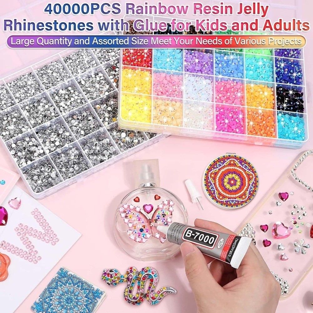 Hot Multicolor Resin Rhineston – обзор и цена Resin Art Workshop