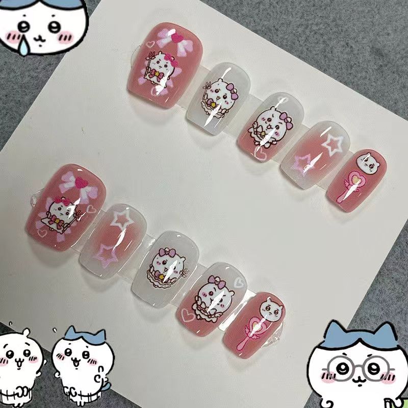 Nail Art yiji ハチワレ Hachiware う – обзор и цена Resin Art Workshop