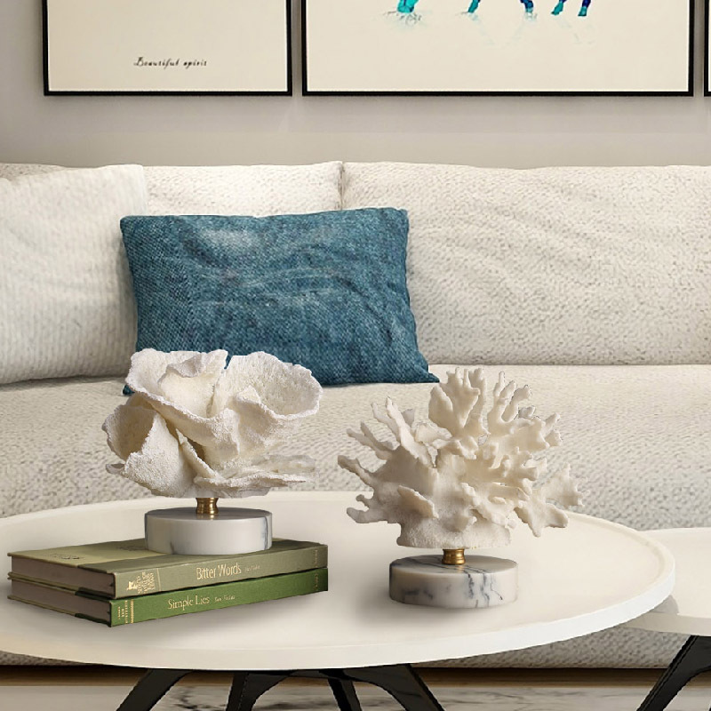 Nordic Style Simulated Coral R – обзор и цена Resin Art Coffee Table