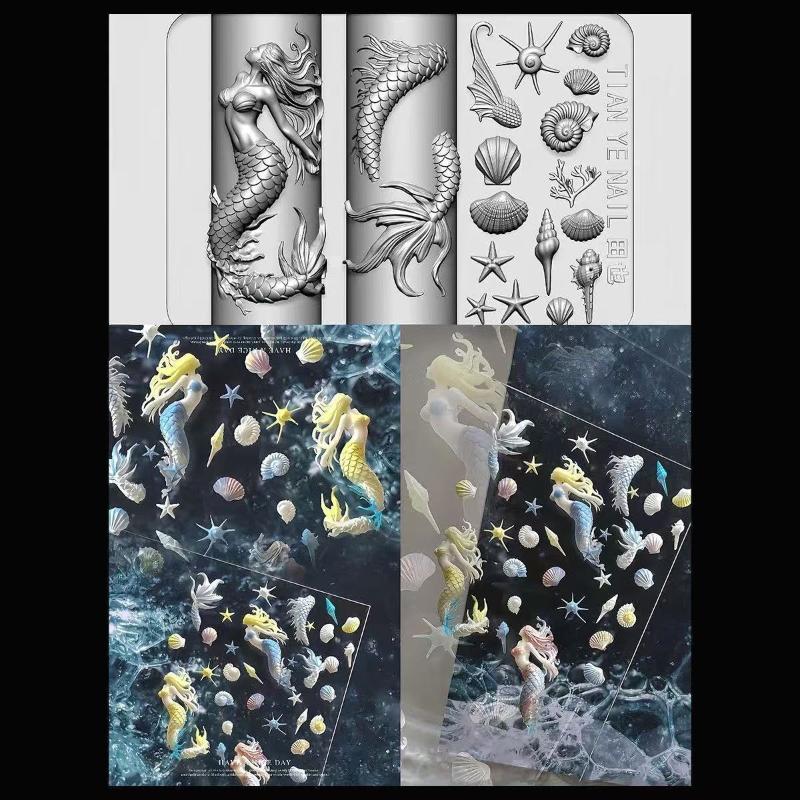 Z. 3D Soft Resin Nail Ocean Me – обзор и цена Resin Art Zone