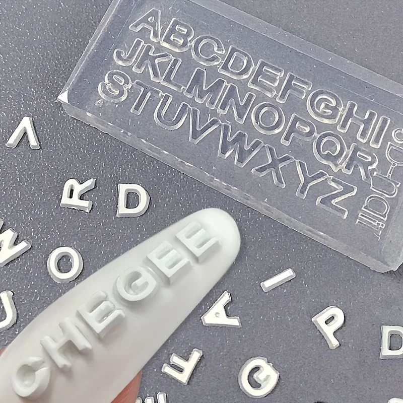 3D A-Z Letter & 0-9 Number Sil – обзор и цена Resin Art Zone