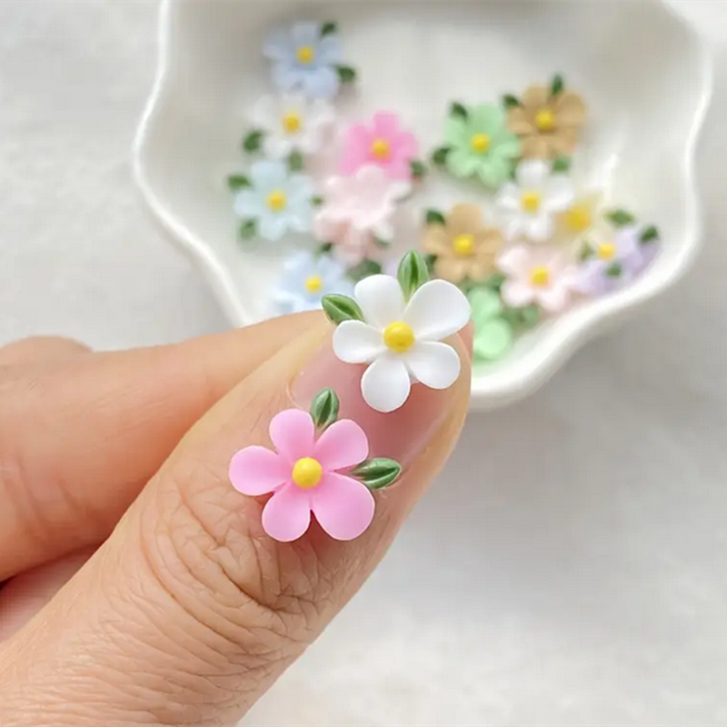 60pcs Mixed Resin Mini Colorfu – обзор и цена Resin Art With Rose