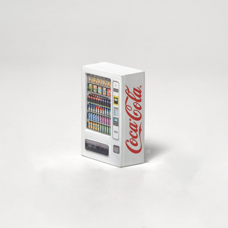 New 1/64 Scale Coke Vending Ma – обзор и цена Resin Art Machine