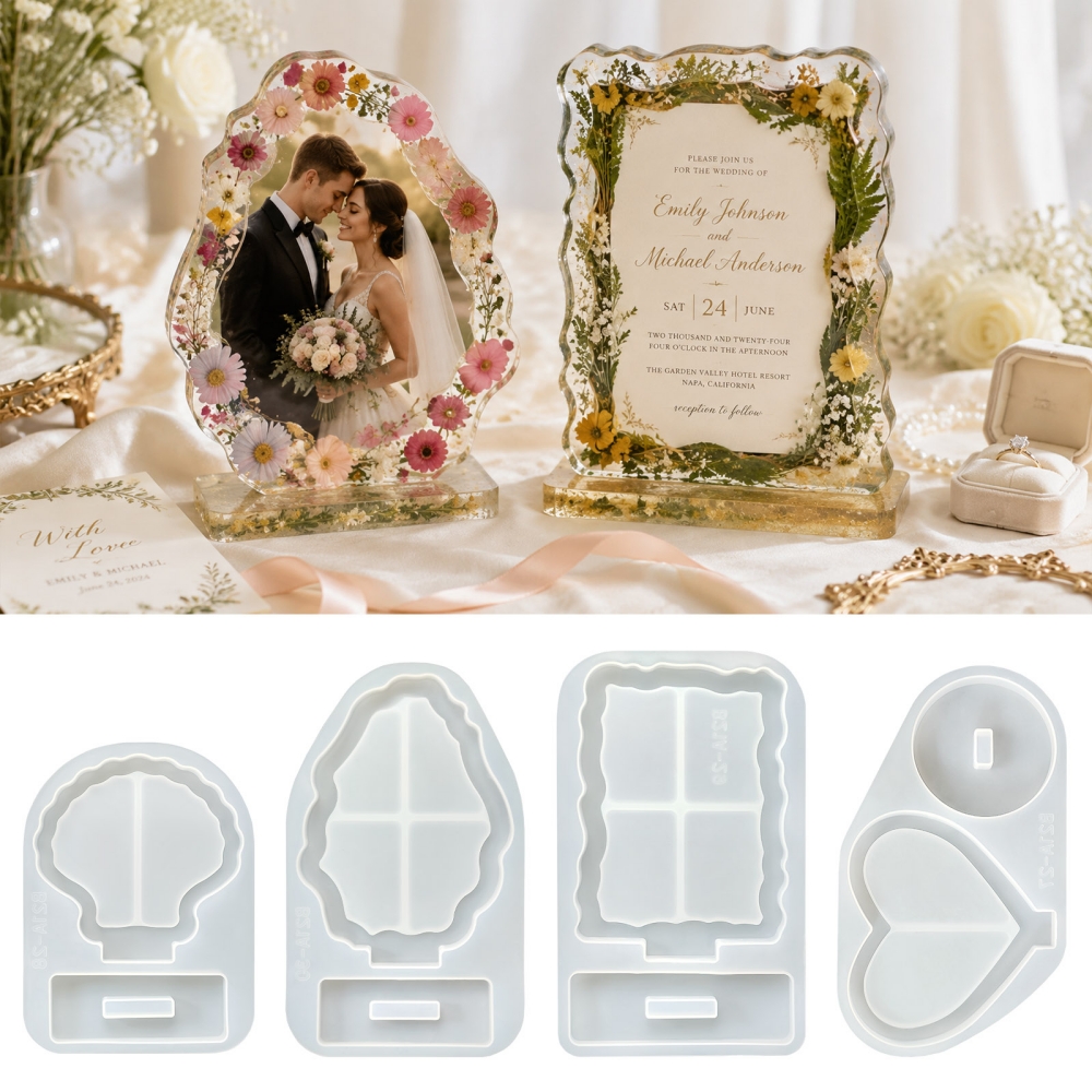 S0305 Love Heart Shell Photo F – обзор и цена Resin Art Epoxy